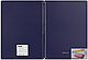 Блокнот А5 OfficeSpace Base, 48 листов, на гребне, обложка пластиковая, синяя, арт.Т48спк, фото 2