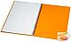 Блокнот А5 OfficeSpace Neon, 60 листов, на гребне, обложка пластиковая, оранжевая, арт.Т60спкП_35435, фото 4