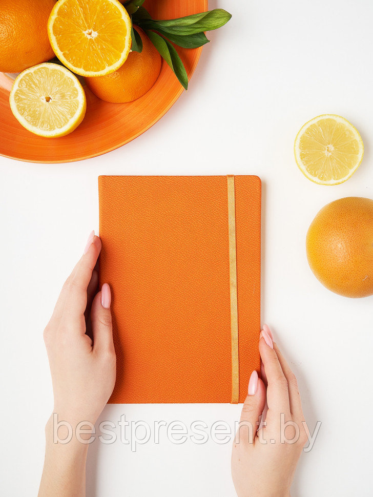 Книга записная "Lifestyle" А5, оранжевый - фото 6 - id-p221668491