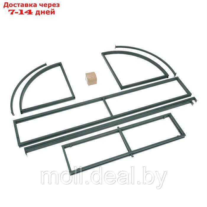Каркас теплицы "Хлебница", 2 × 1,5 × 1,2 м, металл, профиль 20 × 20 мм, без поликарбоната - фото 6 - id-p221614880