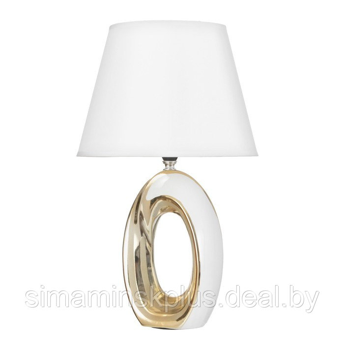 Настольная лампа "Кэтрин" Е14 40Вт бело-золотой 25х25х40 см - фото 7 - id-p221668776
