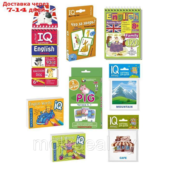 Посылка. Мини-комплект IQ-игр для изучения английского языка. Уровень 2 - фото 3 - id-p221596303