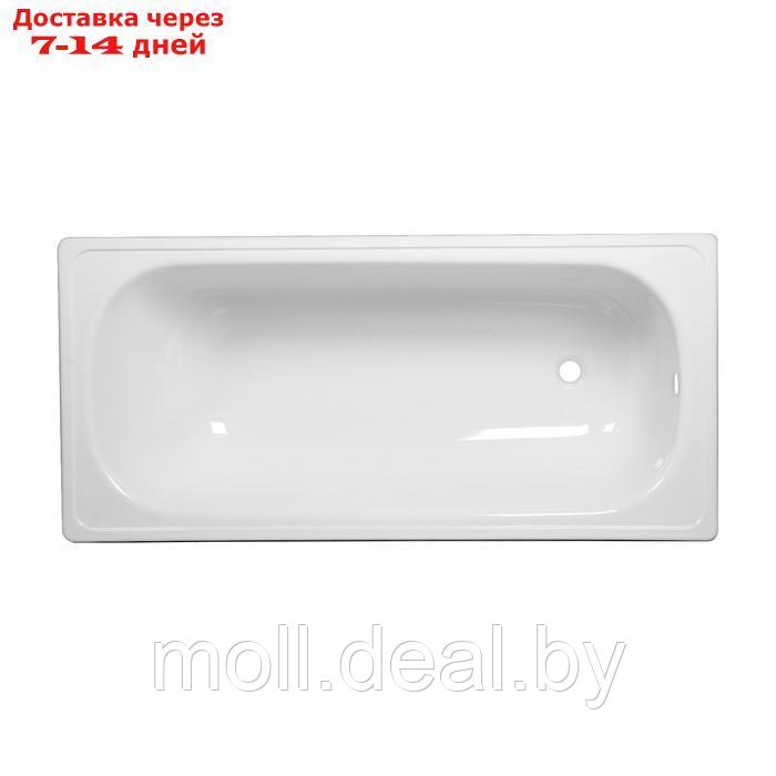 Ванна стальная "ВИЗ" ANTIKA ОР-01200 1500х700х400мм, ножки в комплекте, белая - фото 3 - id-p221613439