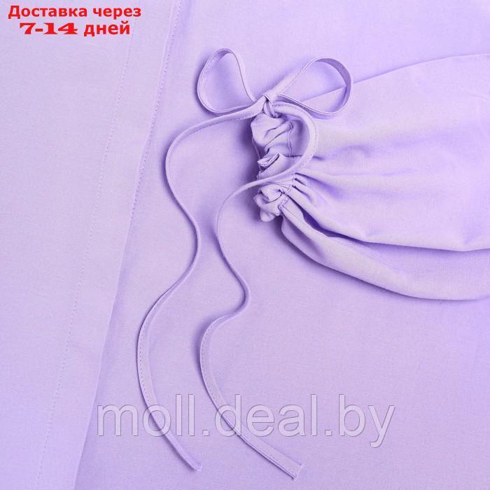 Комплект женский (блузка, шорты) MINAKU: Casual Collection цвет сиреневый, размер 44 - фото 2 - id-p221616374