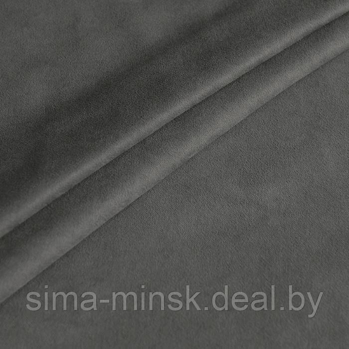 Комплект штор «Ким», размер 140 х 270 см - 2 шт, тёмно - серый - фото 3 - id-p221669747