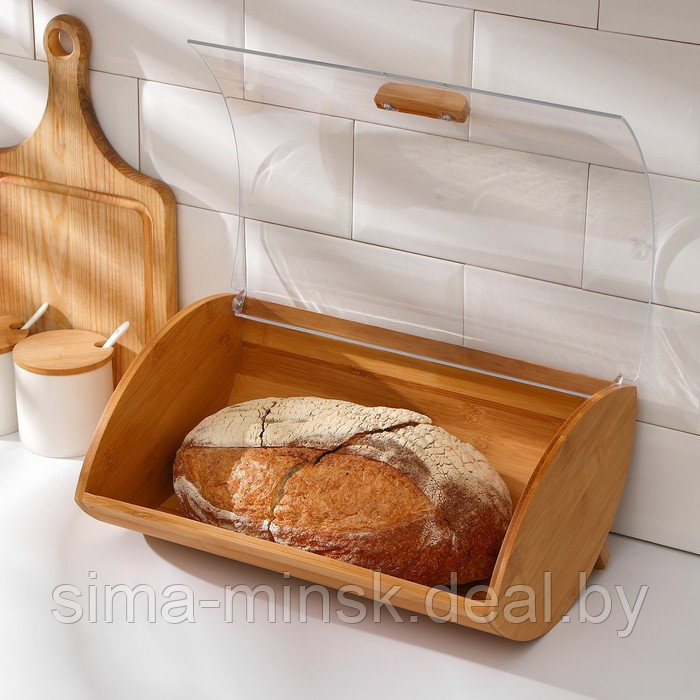 Хлебница «Чудо», 36×24×16 см, бамбук - фото 3 - id-p221668670