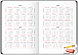 Ежедневник недатированный А5 OfficeSpace Mono, 136 листов, кожзам, синий, арт.ENA5_53093, фото 3
