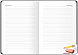Ежедневник недатированный А5 OfficeSpace Poket, 136 листов, кожзам, черный, арт.ENA5_53075, фото 9