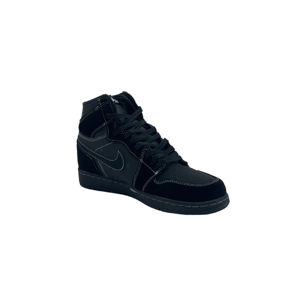 Nike Travis Scott x Jordan 1 Mid Black Phantom Winter - фото 2 - id-p221674466