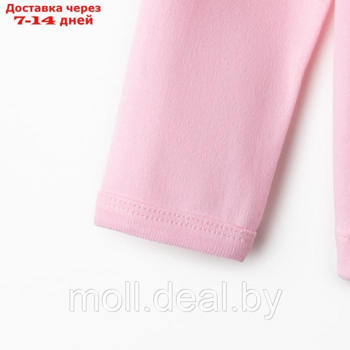 Пижама детская MINAKU, цвет розовый, рост 98-104 см - фото 3 - id-p221611873