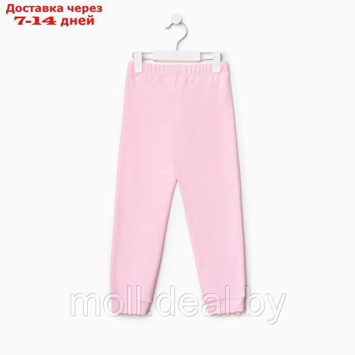 Пижама детская MINAKU, цвет розовый, рост 98-104 см - фото 6 - id-p221611873