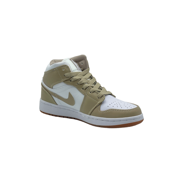 Nike Air Jordan 1 Mid Tan Gum - фото 2 - id-p221674484