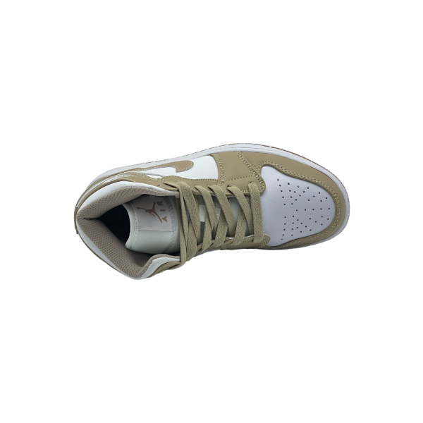 Nike Air Jordan 1 Mid Tan Gum - фото 3 - id-p221674484