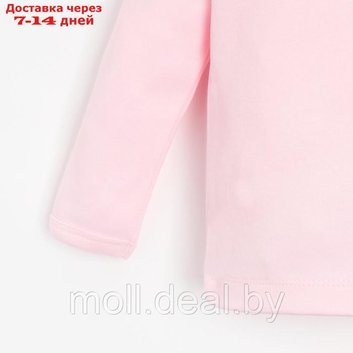 Пижама детская MINAKU, цвет розовый, рост 80-86 см - фото 3 - id-p221611905