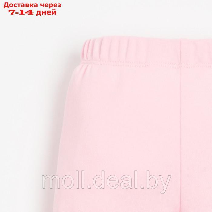 Пижама детская MINAKU, цвет розовый, рост 80-86 см - фото 6 - id-p221611905