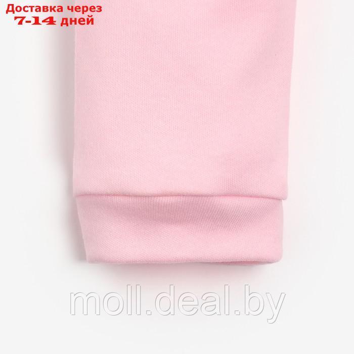 Пижама детская MINAKU, цвет розовый, рост 80-86 см - фото 7 - id-p221611905