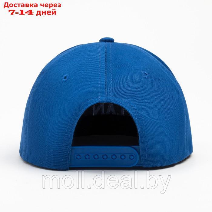Бейсболка MINAKU с вышивкой цвет синий , размер 56-58 - фото 5 - id-p221612528