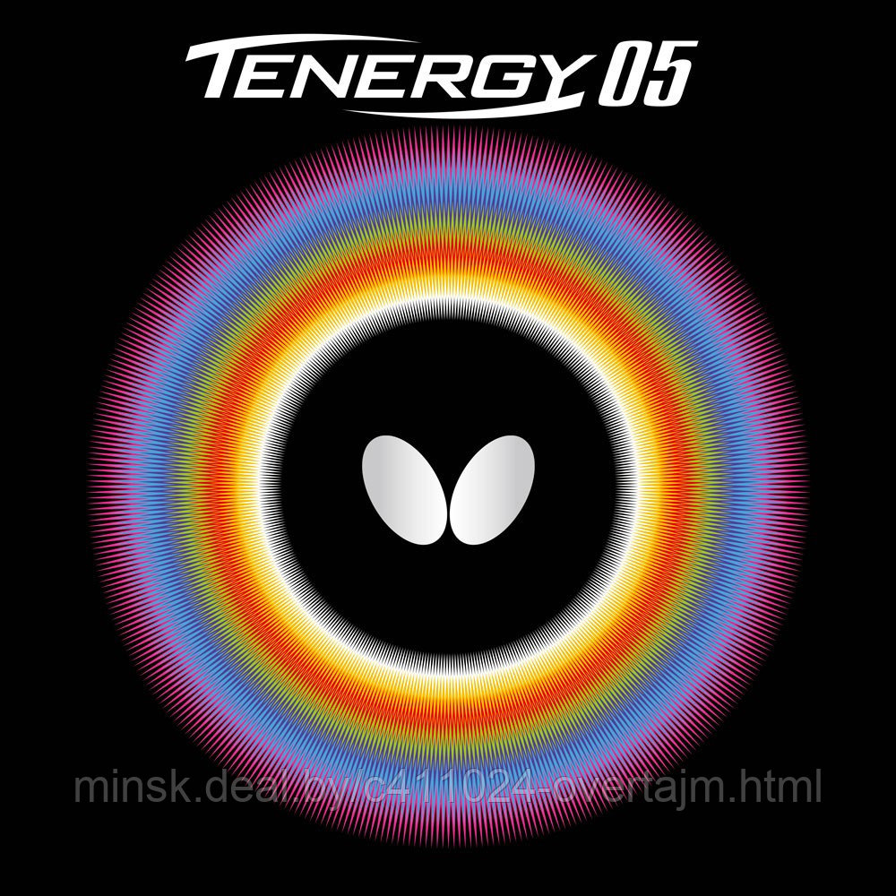 Накладкa Butterfly Tenergy 05, Черный, 2.1мм - фото 1 - id-p221674092
