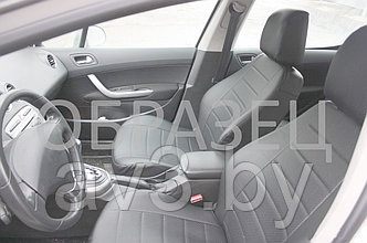 Чехлы на сиденья Renault Scenic 1 1996-2000, 5 мест, Экокожа, серая