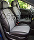 Чехлы на сиденья Ford Galaxy 2 2006-2015 / Ford S-Max 2006-2015, 5 мест Экокожа черный+серая вставка, фото 6