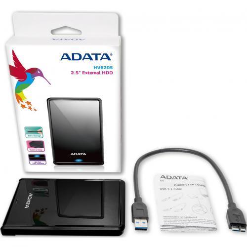 Жесткий диск A-Data USB 3.1 4Tb AHV620S-4TU31-CBK HV620S 2.5" черный - фото 1 - id-p221675775