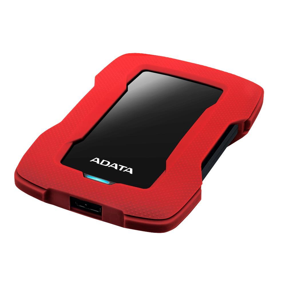 Внешний жесткий диск A-DATA USB3.1 1TB DashDrive HD330 Red (AHD330-1TU31-CRD) - фото 1 - id-p221675789