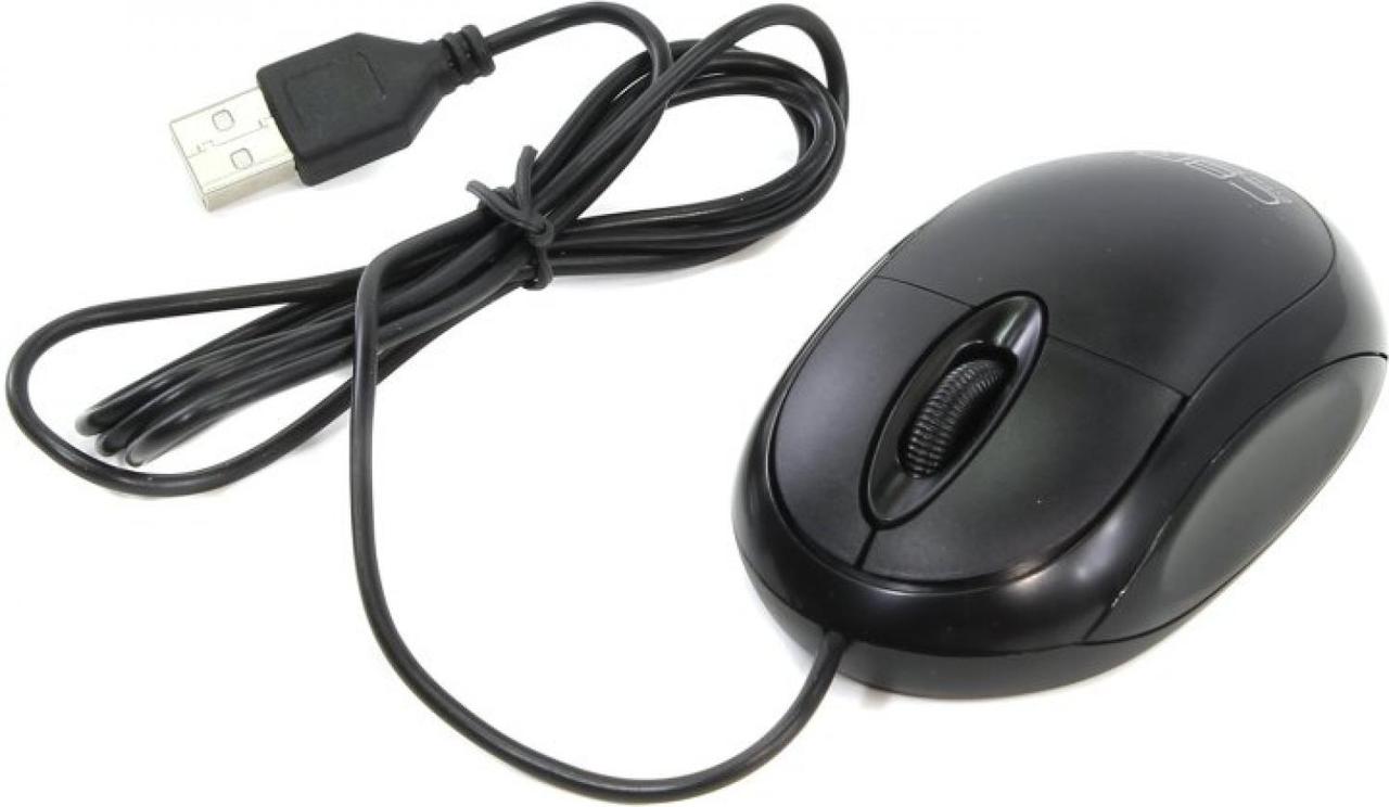 Манипулятор CBR Optical Mouse CM-102 Black (RTL) USB 3but+Roll - фото 1 - id-p221675883