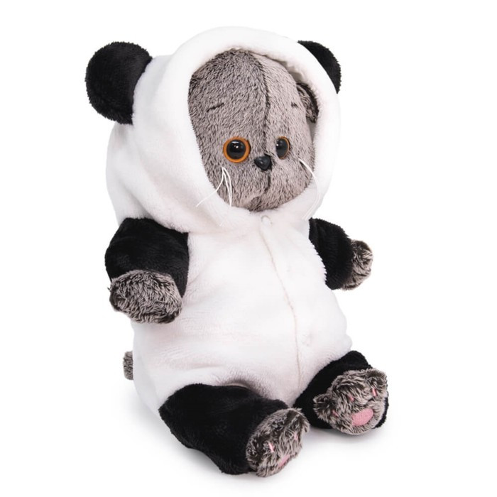 Мягкая игрушка «Басик BABY», в комбинезоне панда, 20 см - фото 2 - id-p221676488
