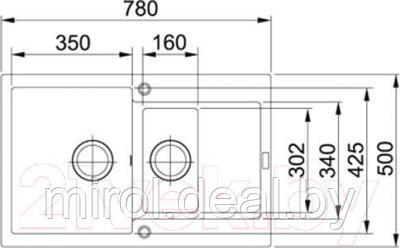Мойка кухонная Franke Maris MRG 651-78 - фото 2 - id-p221680939