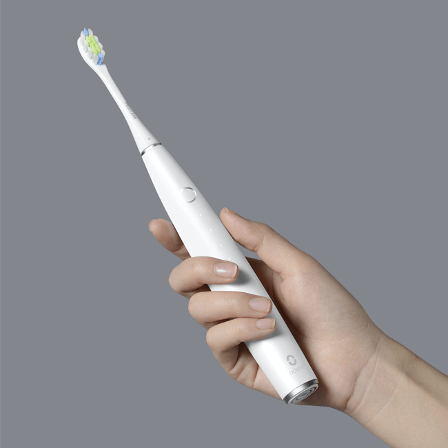 Электрическая зубная щетка Oclean One Smart Sonic Electric Toothbrush белый - фото 3 - id-p221682266