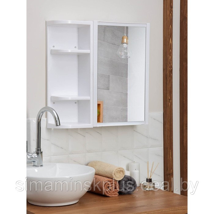 Набор для ванной комнаты Hilton Universal, цвет белый - фото 2 - id-p221682667