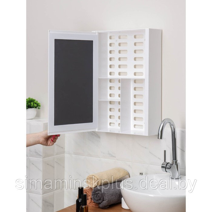 Набор для ванной комнаты Hilton Universal, цвет белый - фото 4 - id-p221682667