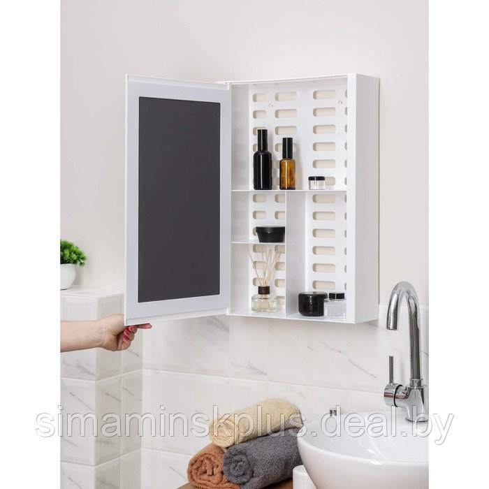 Набор для ванной комнаты Hilton Universal, цвет белый - фото 5 - id-p221682667