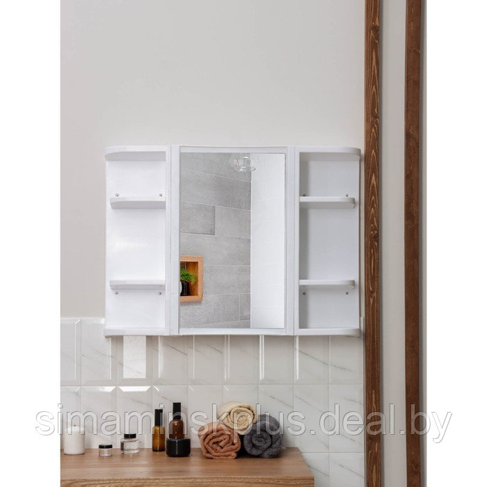 Набор для ванной комнаты Hilton, цвет белый - фото 2 - id-p221682668