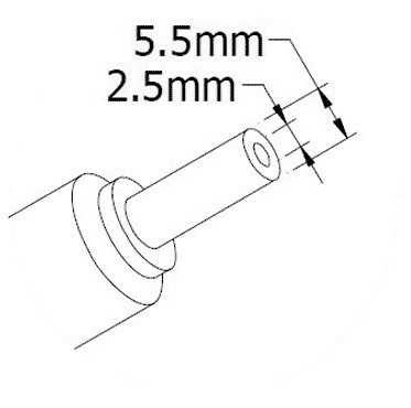 Зарядка (блок питания) для ноутбука Asus ADP-65GD/B, EXA1203YH, 65W, штекер 5,5*2,5 мм - фото 2 - id-p221682742