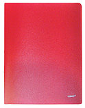 Папка А4 с боковым прижимом красная 0.45 мм, фото 4