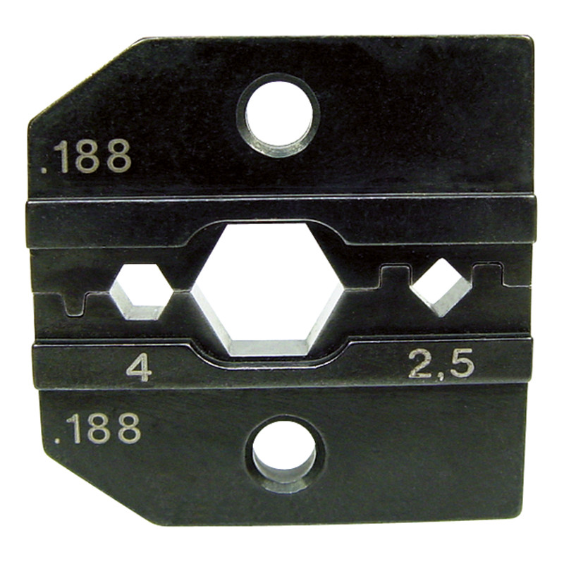 212206 Матрицы 2,5+4 мм2 для контактов ''Huber & Suhner'', для пресс-клещей 212200 (Haupa) - фото 1 - id-p221686936