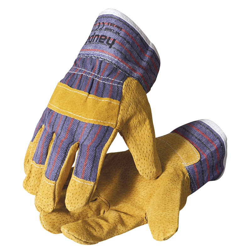 120310 Рабочие перчатки с кожаными вставками, размер 10,5'' (Haupa) - фото 1 - id-p221687972