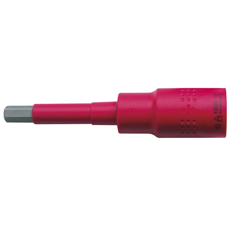 220494 Насадка VDE для винтов с внутренним шестигранником 1/2'' SW 10 мм (Haupa)