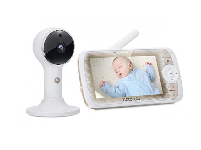 Цифровая беспроводная видеоняня Motorola Lux 65 Connect детская радионяня для малыша ребенка детей - фото 1 - id-p221664288