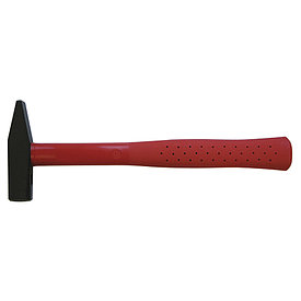 180232 Слесарный молоток, красная безвибрационная рукоятка Ultramid, 300 г DIN 1041 (Haupa)