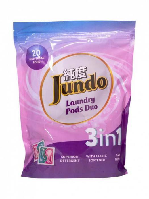 Средство Капсулы для стирки Jundo Laundry Pods Duo 3в1 20шт 4903720021194 - фото 1 - id-p220985287