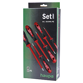 101999/PZ Набор двухкомпонентных отверток VDE РZ 6шт (Haupa)
