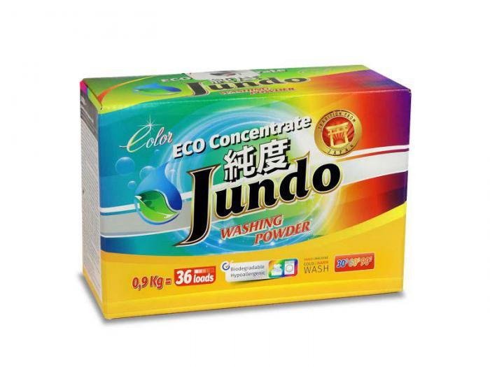 Средство Стиральный порошок для цветного белья Jundo Color 900g 4903720020104