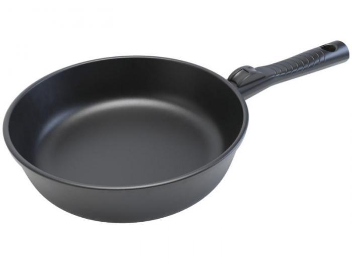 Сковорода с титановым покрытием Нева металл посуда Ферра Индукция 24cm 59024 - фото 1 - id-p220985602
