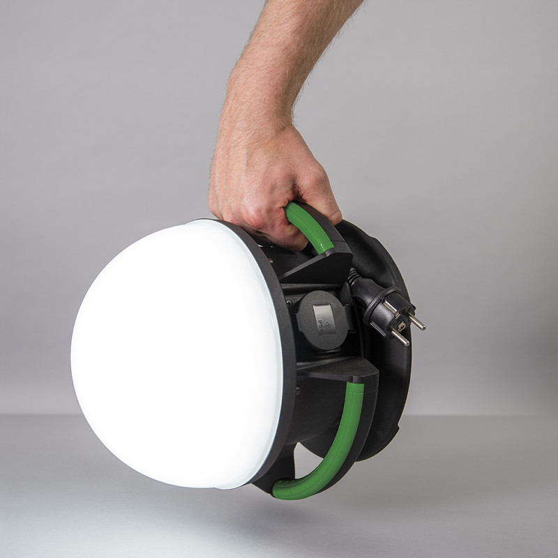 130360 Сферический фонарь HUPlight50combi LED 50 Вт (Haupa) - фото 4 - id-p221685302
