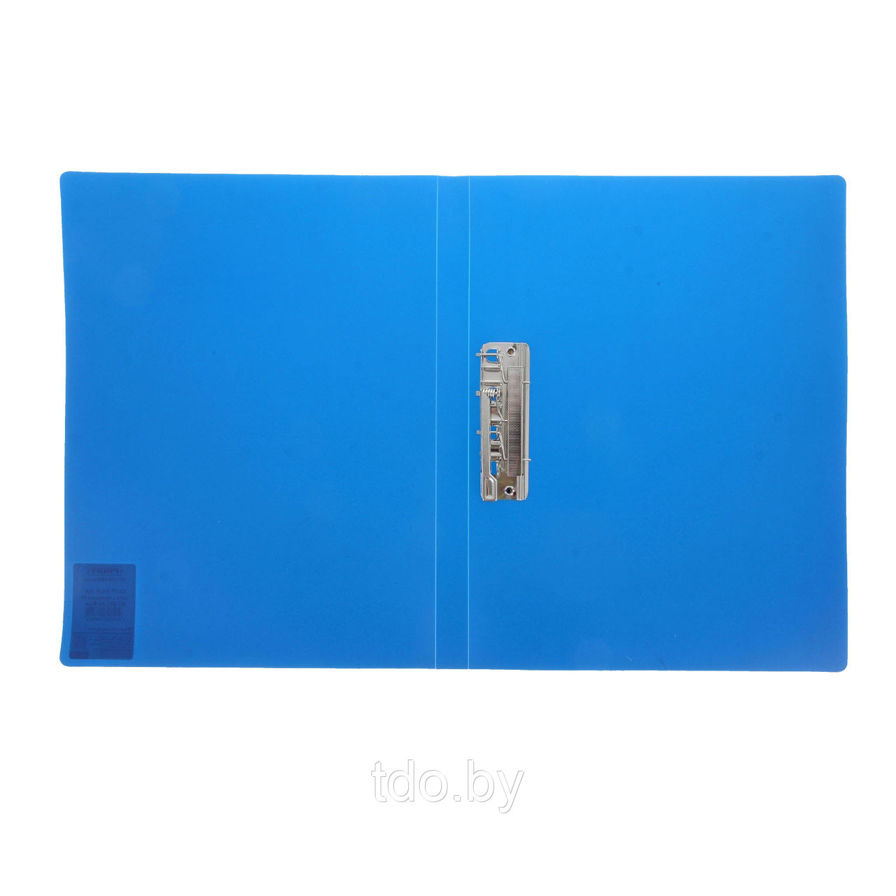 Папка А4 с боковым прижимом синяя 0.45 мм - фото 2 - id-p220921689
