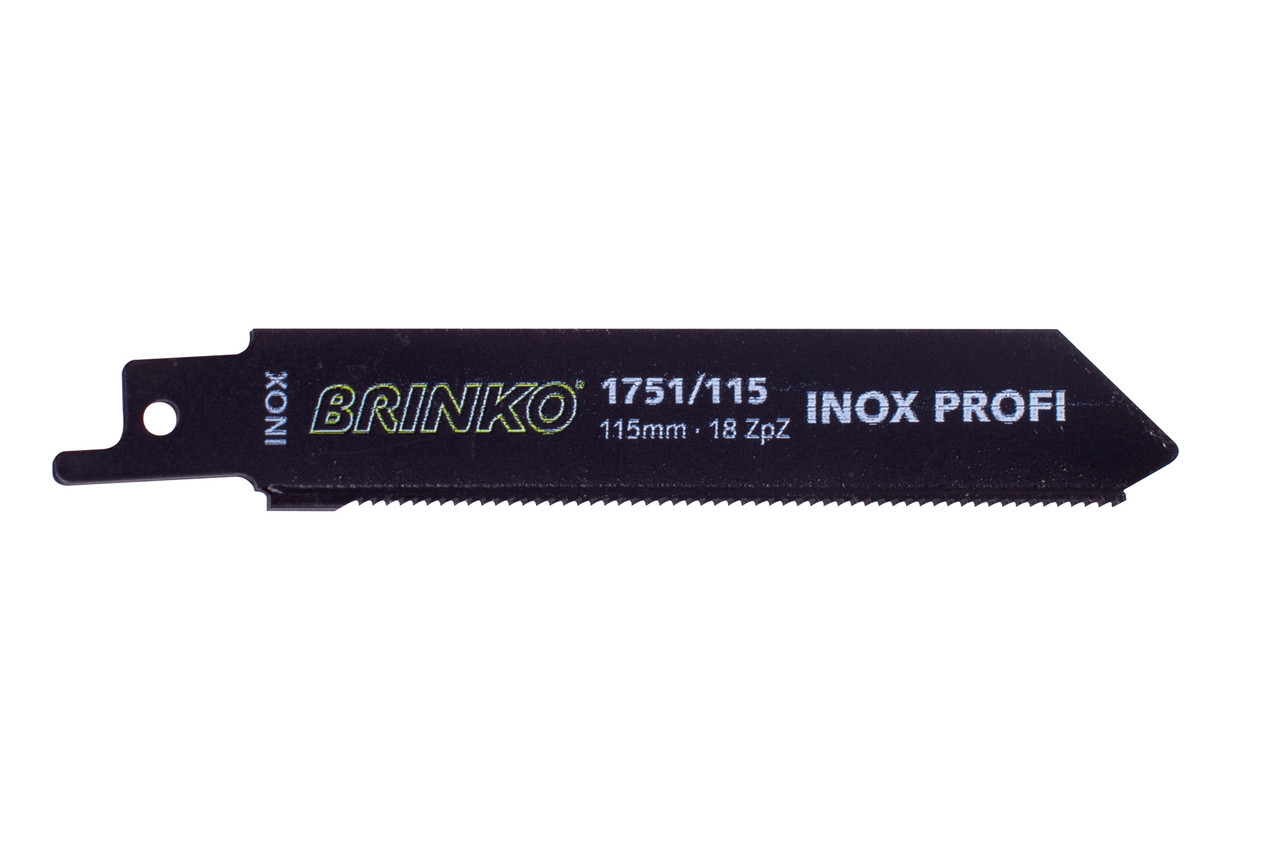 1751/115 Полотно для сабельной пилы по нержавейке, INOX PROFI (Brinko) - фото 1 - id-p221684421