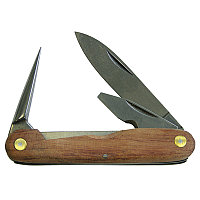 200016 Нож для резки кабеля, с деревянной рукояткой, 3-компонентный (Haupa)