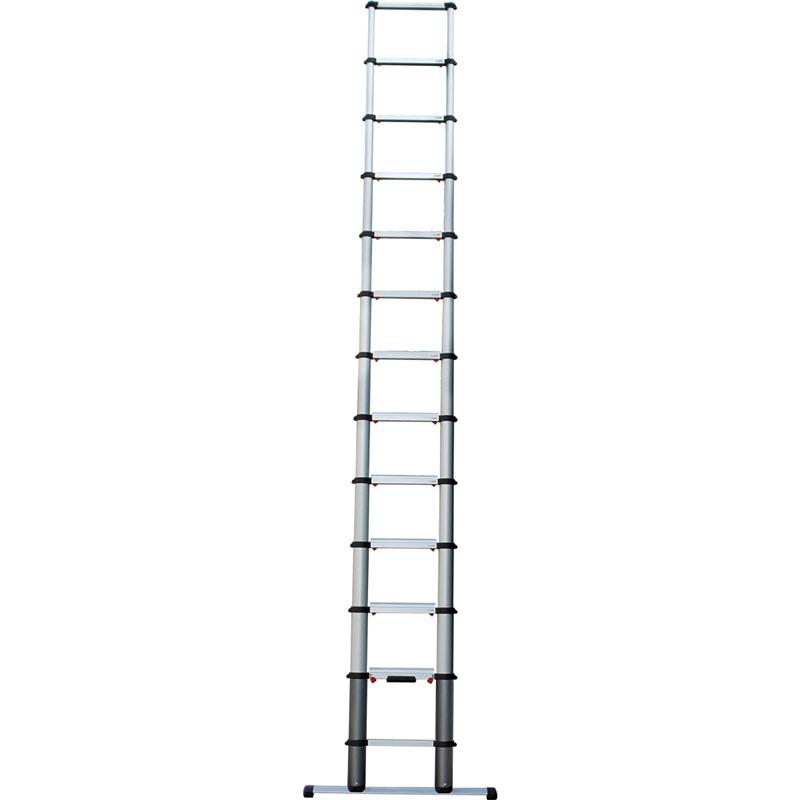 392802 Алюминиевая телескопическая приставная лестница 3,8 м (Haupa) - фото 1 - id-p221687722